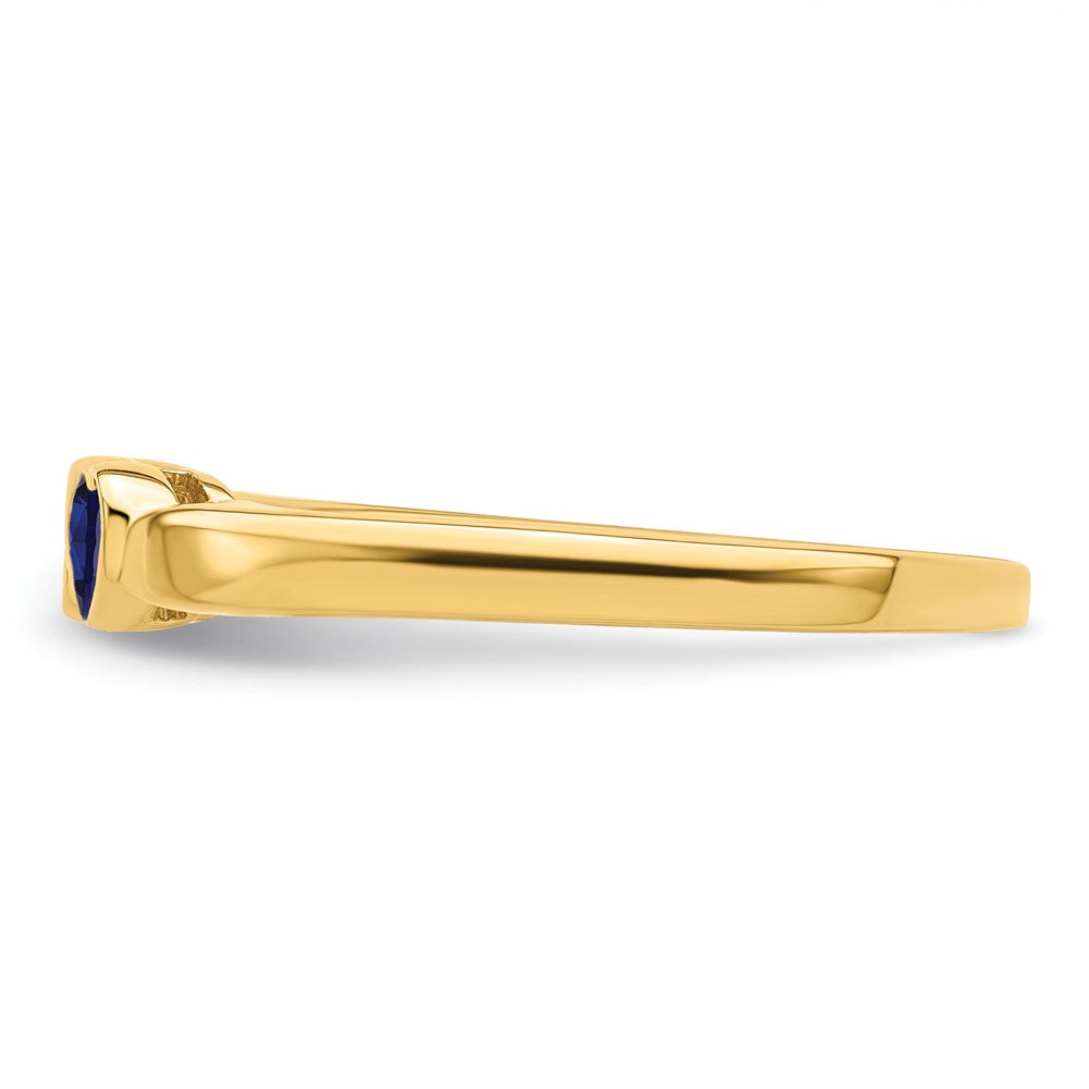 14k Synthetic Family Jewelry Ring