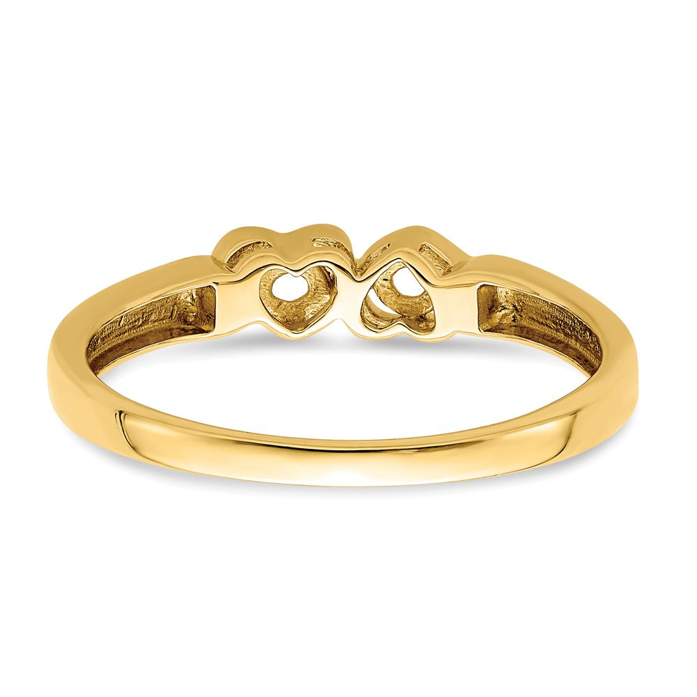 14k Synthetic Family Jewelry Ring