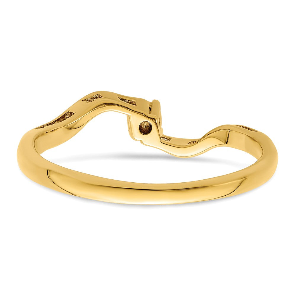 14k 5x3mm Oval Synthetic Family Jewelry Ring