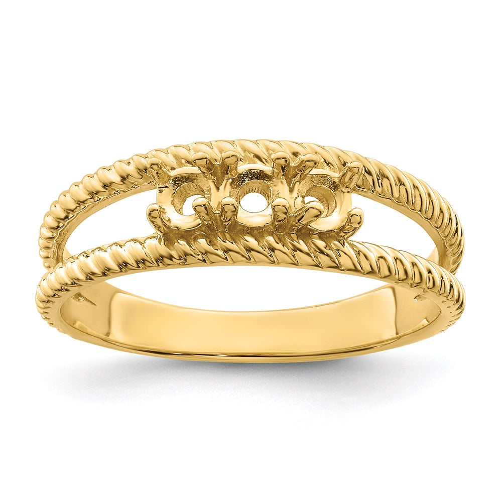 14k Synthetic Family Jewelry Ring