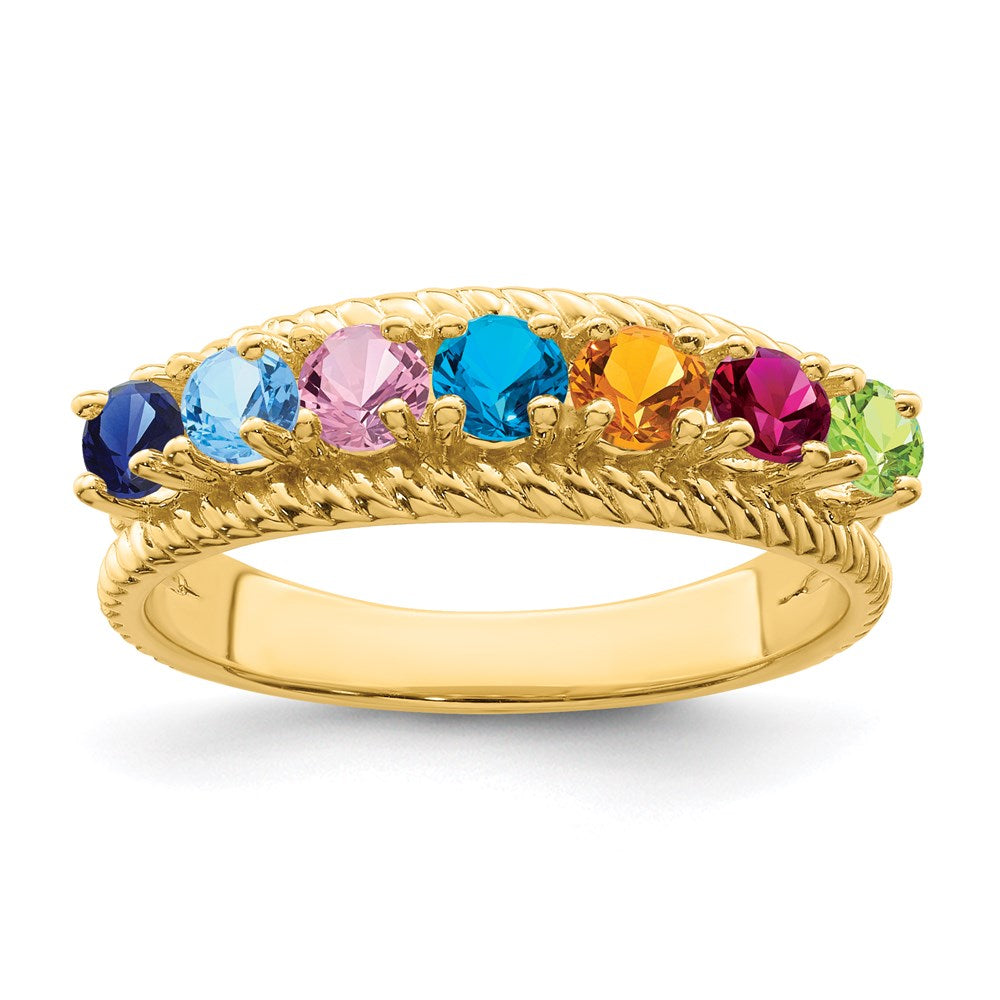 14k Family Jewelry Ring
