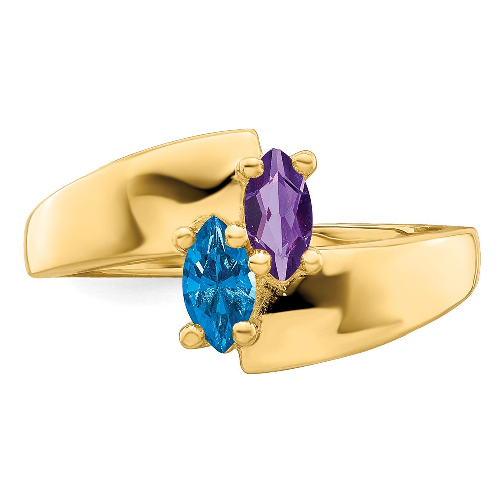 14k Genuine Family Jewelry Ring