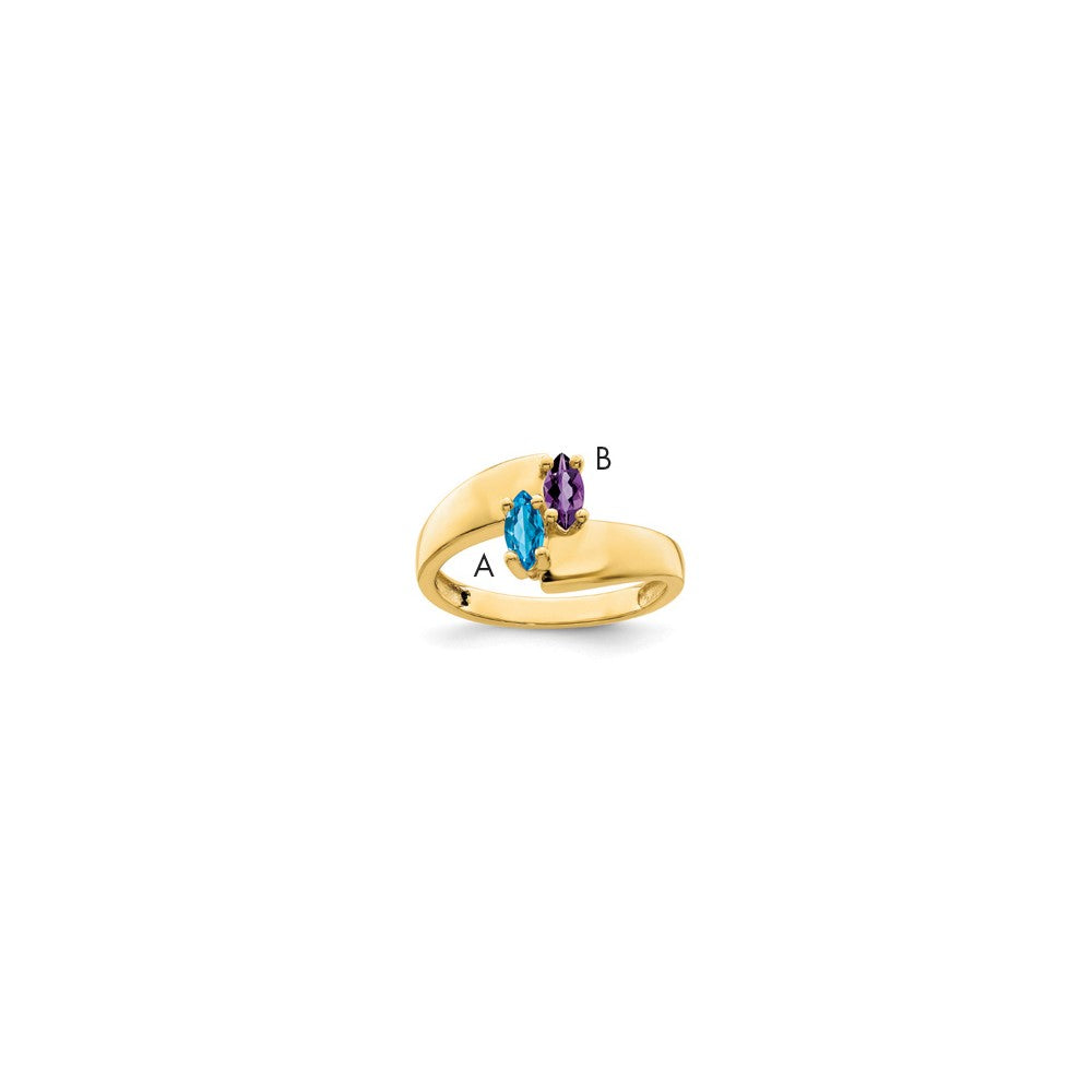 14k Genuine Family Jewelry Ring
