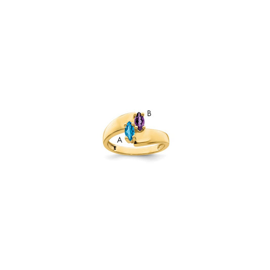 14k Genuine Family Jewelry Ring