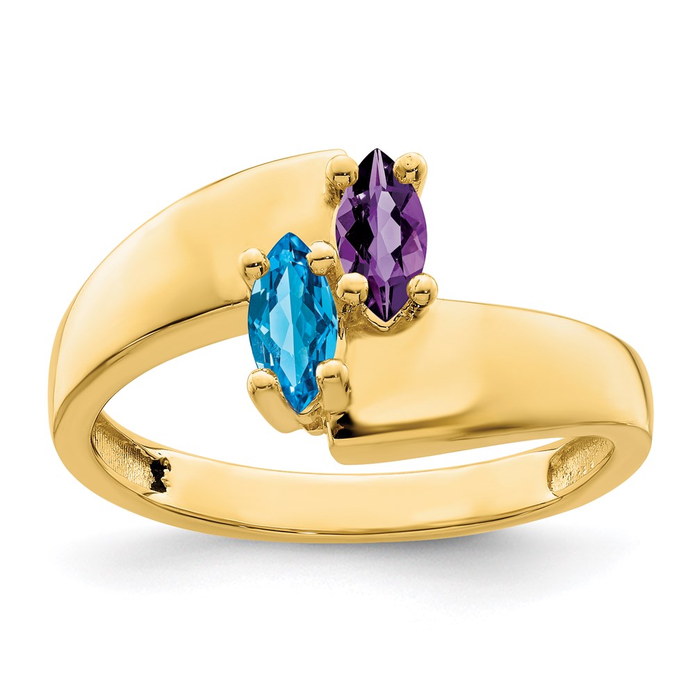 14k Genuine Family Jewelry Ring