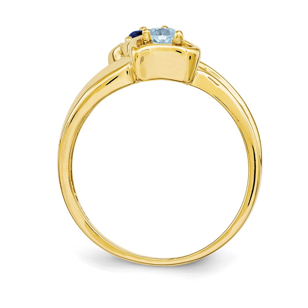 14k Genuine Family Jewelry Ring