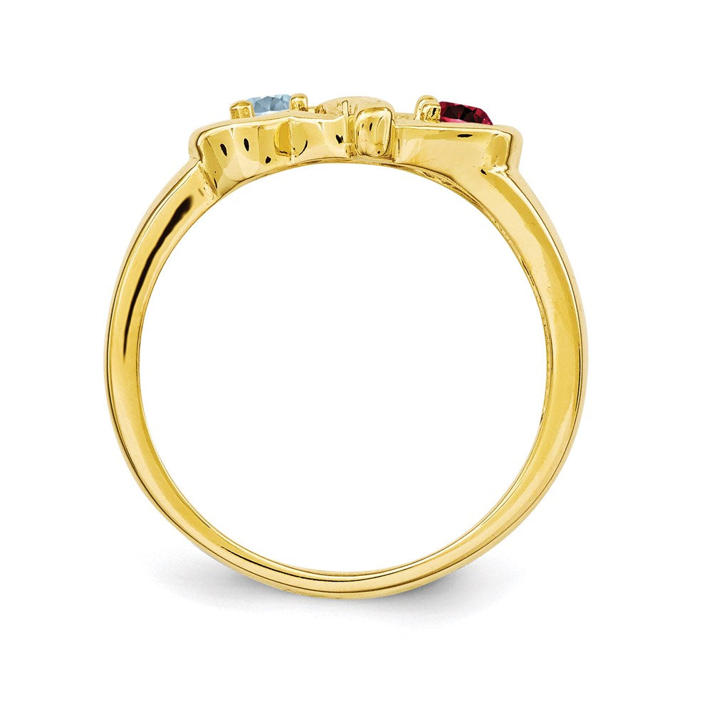 14k Genuine Family Jewelry Ring