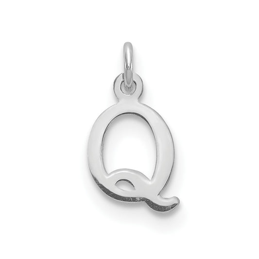 10KW Cutout Letter Q Initial Charm