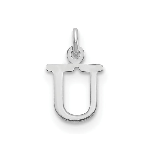 10KW Cutout Letter U Initial Charm