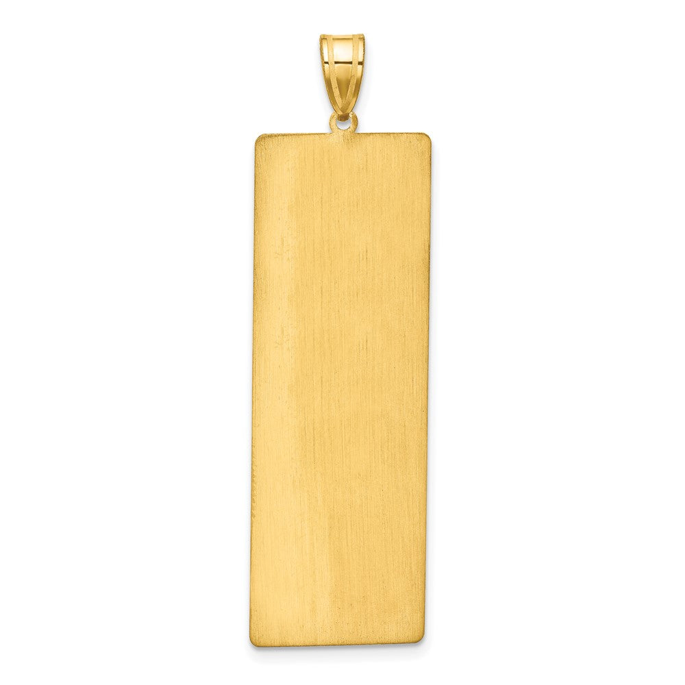 14k Yellow Gold 4 Name Family Pendant