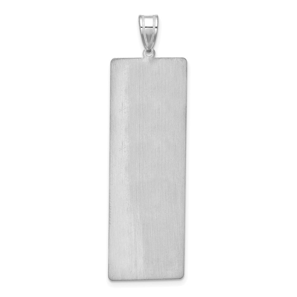 14k White Gold 4 Name Family Pendant