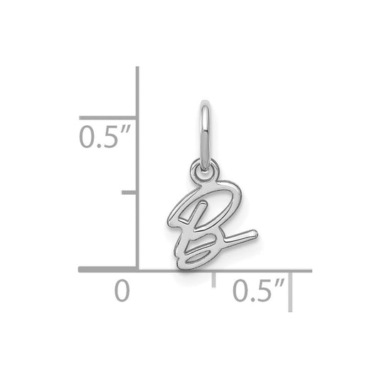 10KW Upper case Letter B Initial Charm