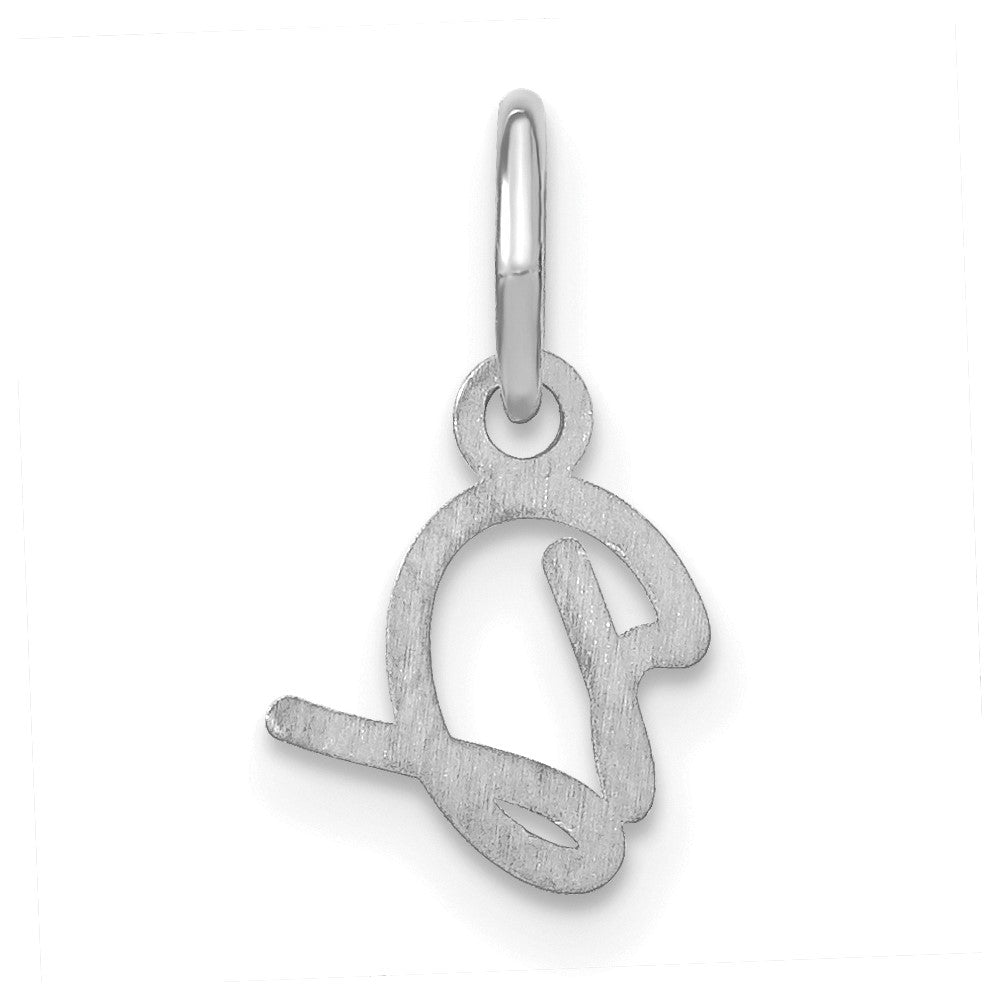 10KW Upper case Letter D Initial Charm