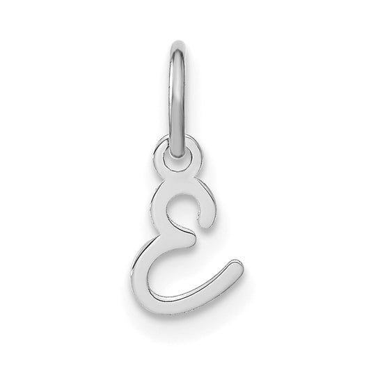 10KW Upper case Letter E Initial Charm