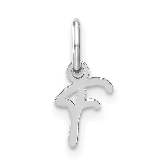 10KW Upper case Letter F Initial Charm