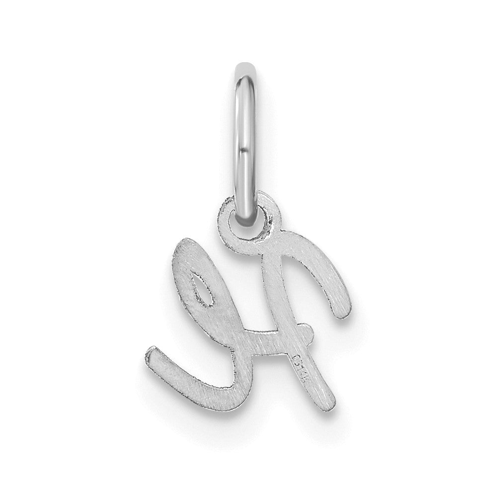 10KW Upper case Letter H Initial Charm