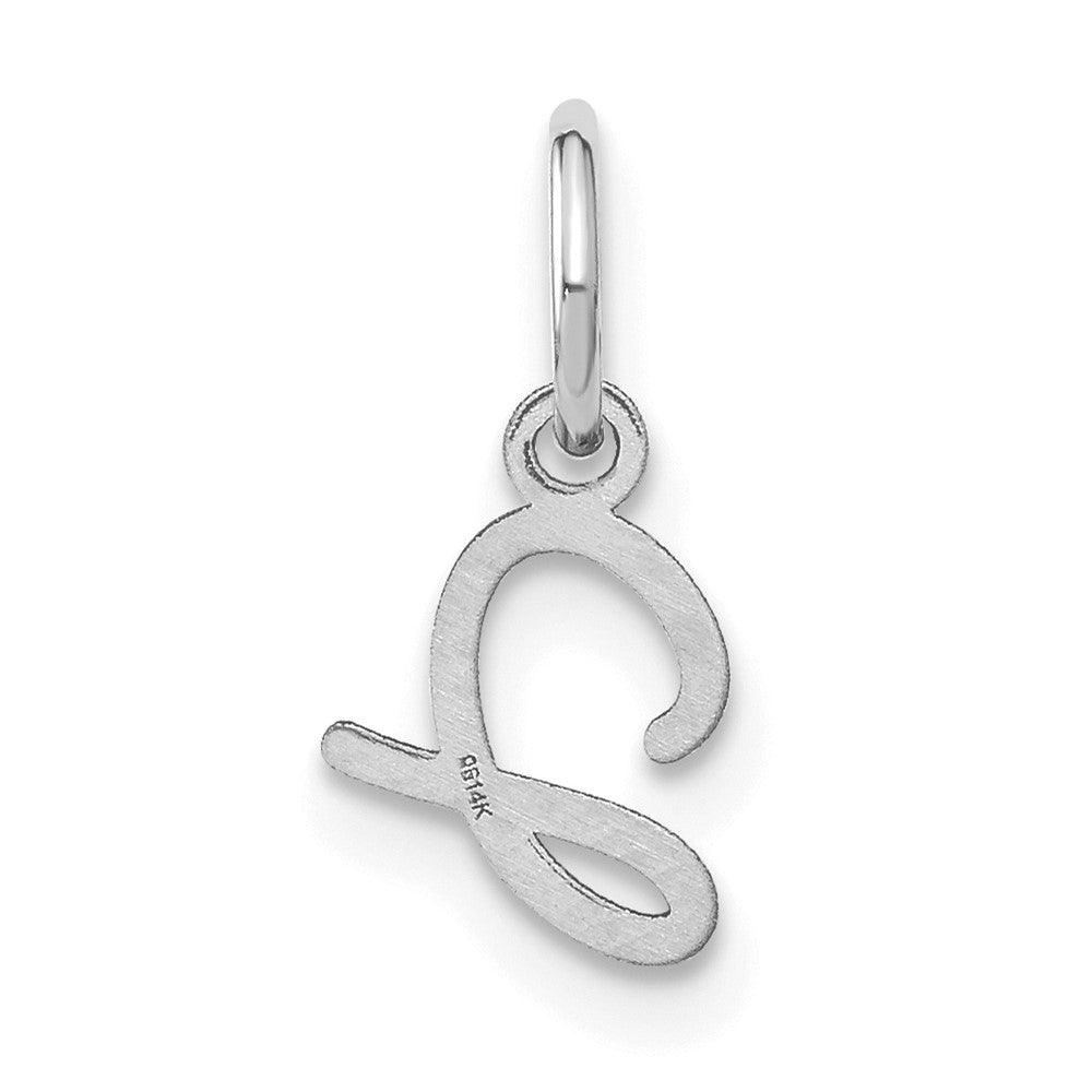 10KW Upper case Letter J Initial Charm
