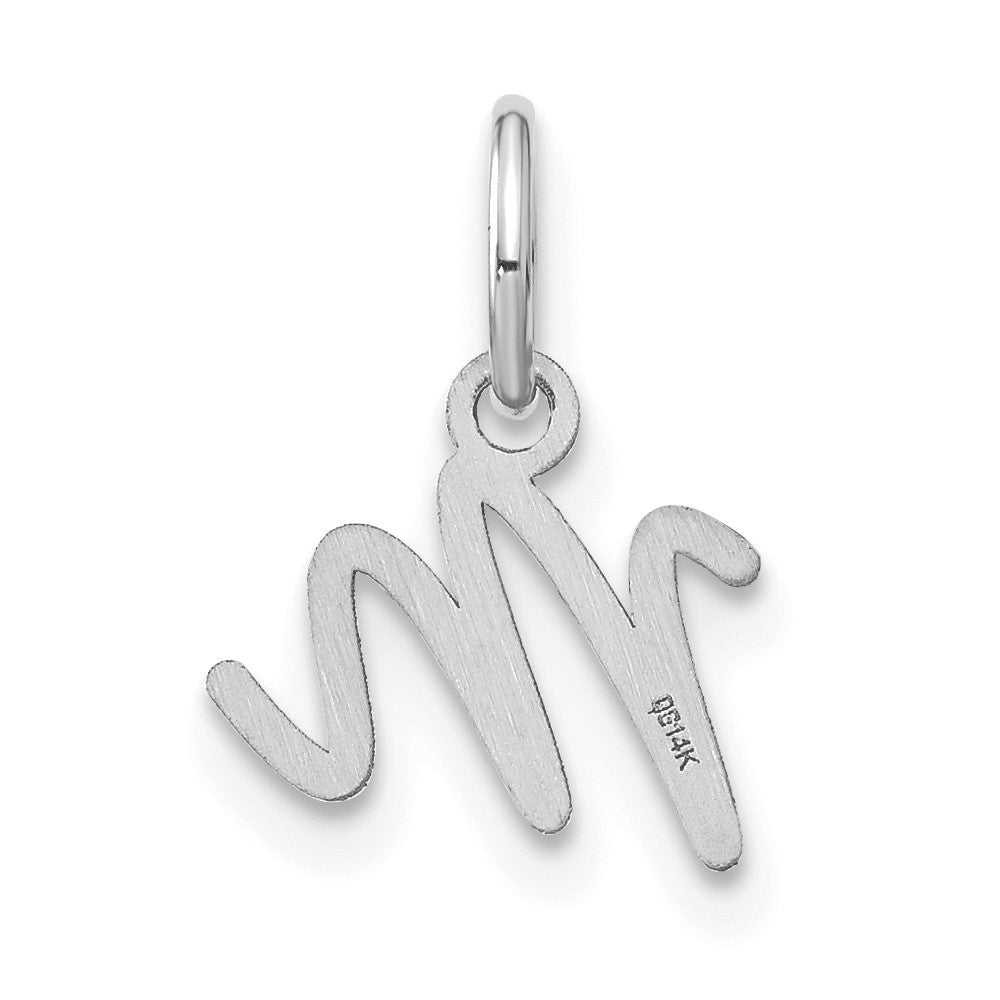 10KW Upper case Letter M Initial Charm
