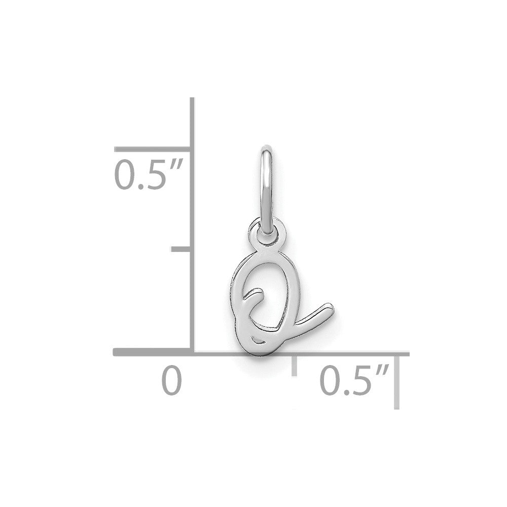 10KW Upper case Letter O Initial Charm