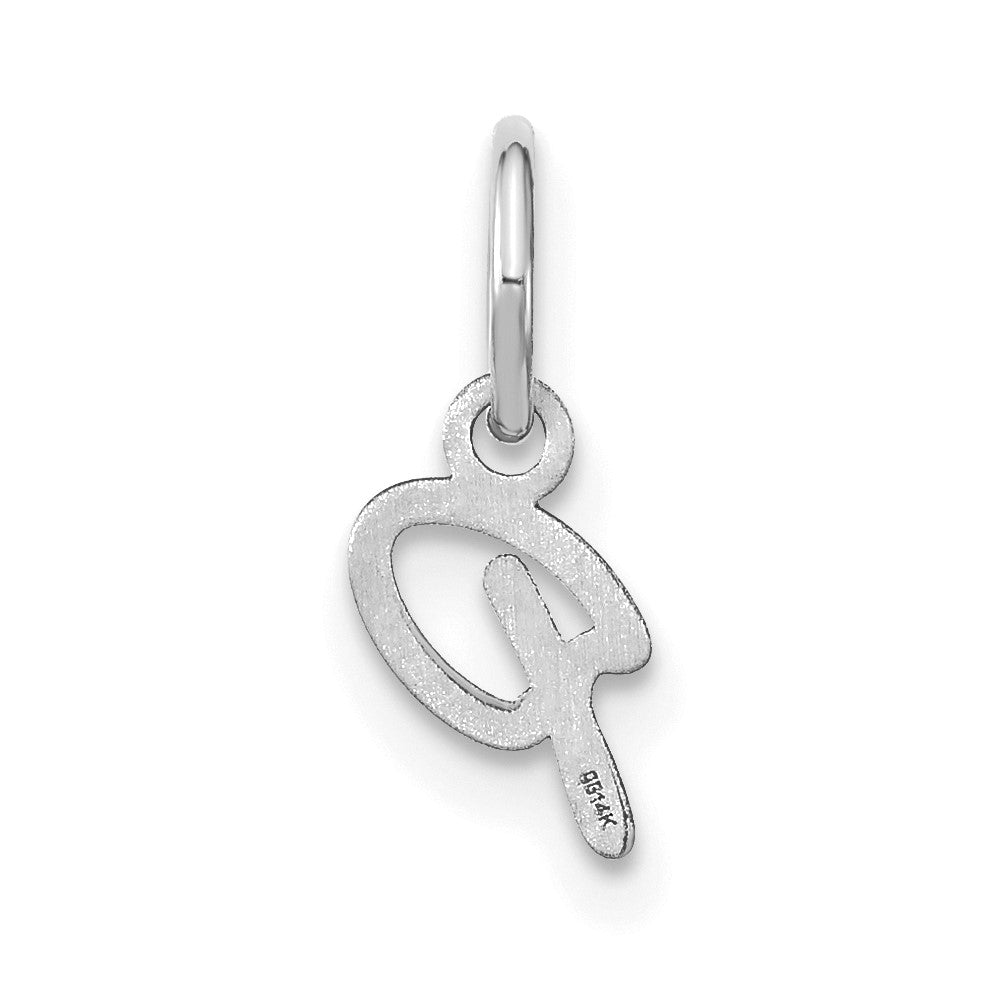 10KW Upper case Letter P Initial Charm