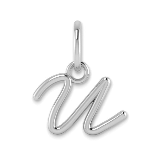 10KW Upper case Letter U Initial Charm