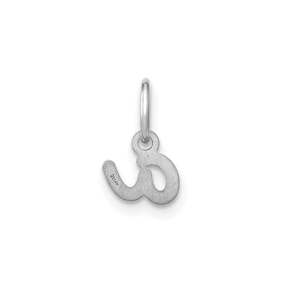 10KW Lower case Letter A Initial Charm