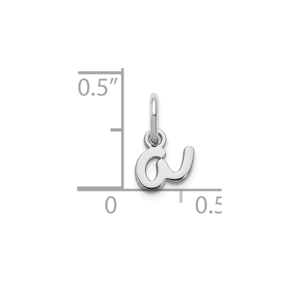 10KW Lower case Letter A Initial Charm