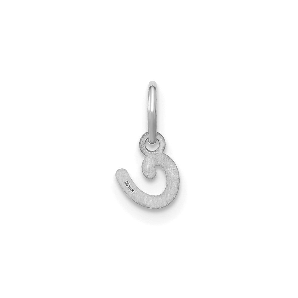 10KW Lower case Letter C Initial Charm