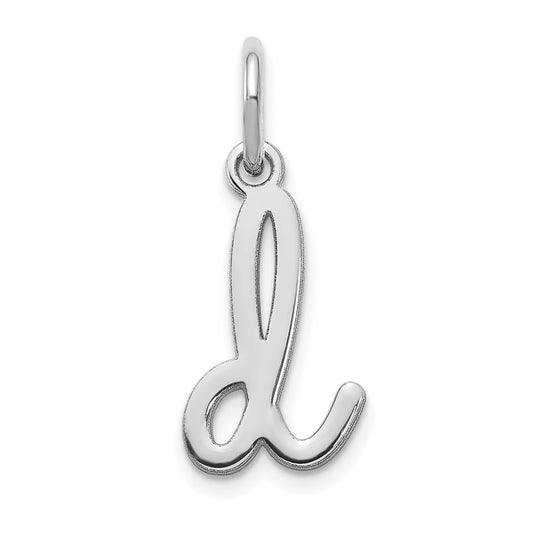 10KW Lower case Letter D Initial Charm
