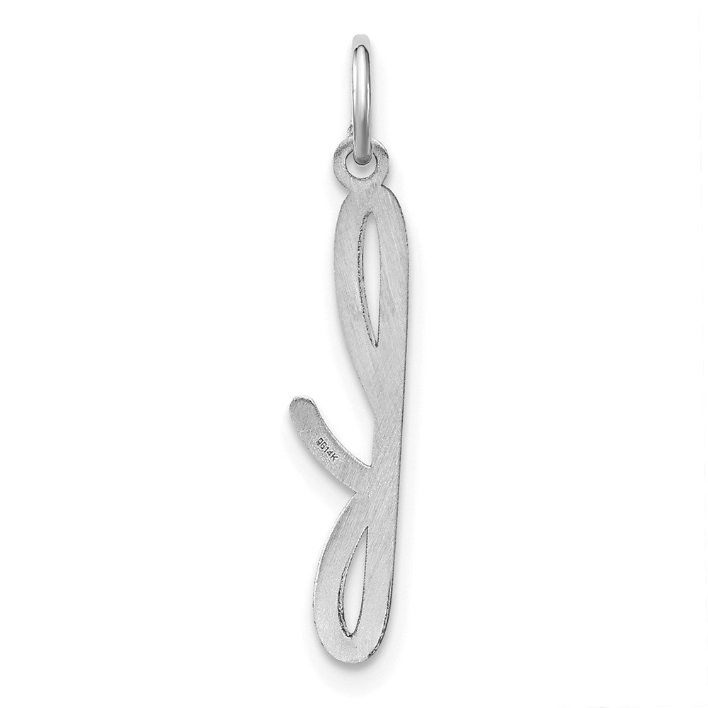 10KW Lower case Letter F Initial Charm