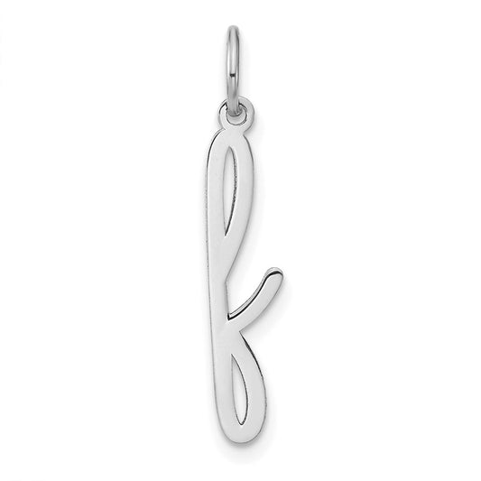 10KW Lower case Letter F Initial Charm