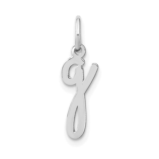 10KW Lower case Letter G Initial Charm