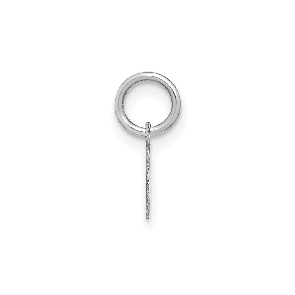 10KW Lower case Letter I Initial Charm