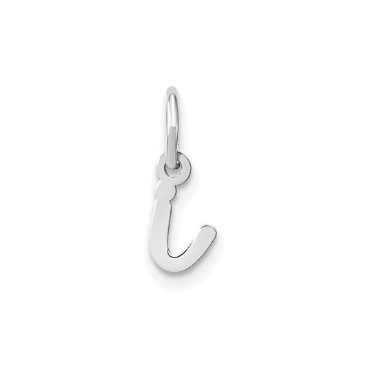 10KW Lower case Letter I Initial Charm