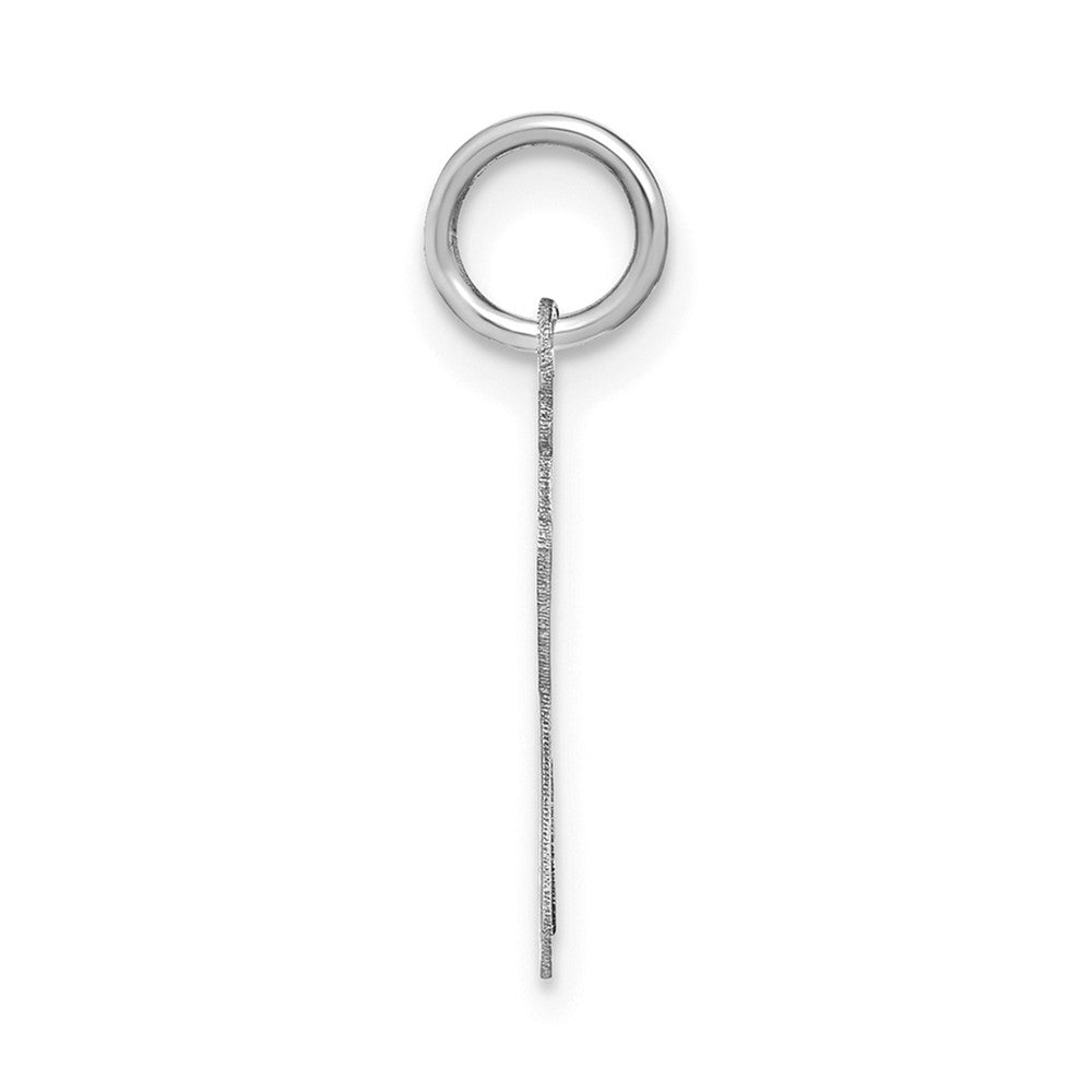 10KW Lower case Letter J Initial Charm