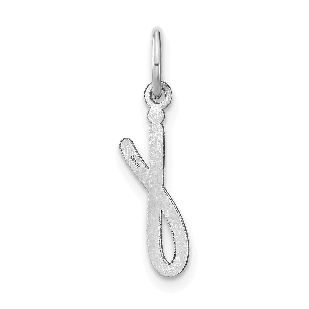 10KW Lower case Letter J Initial Charm