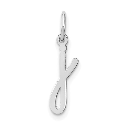 10KW Lower case Letter J Initial Charm