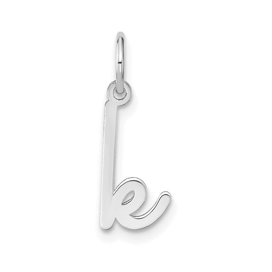10KW Lower case Letter K Initial Charm