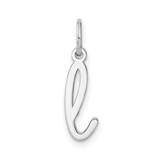 10KW Lower case Letter L Initial Charm