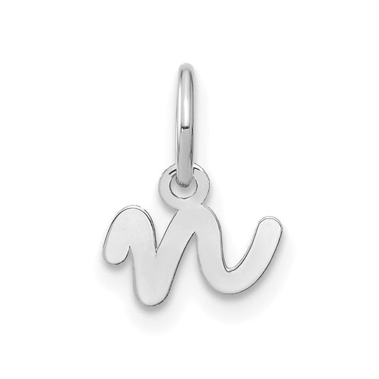 10KW Lower case Letter N Initial Charm