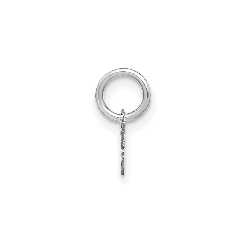 10KW Lower case Letter O Initial Charm