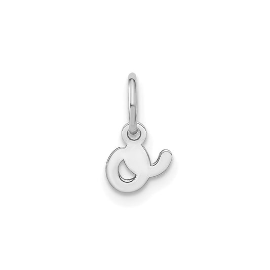 10KW Lower case Letter O Initial Charm