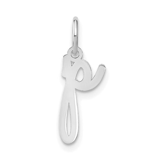 10KW Lower case Letter P Initial Charm