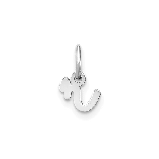 10KW Lower case Letter R Initial Charm