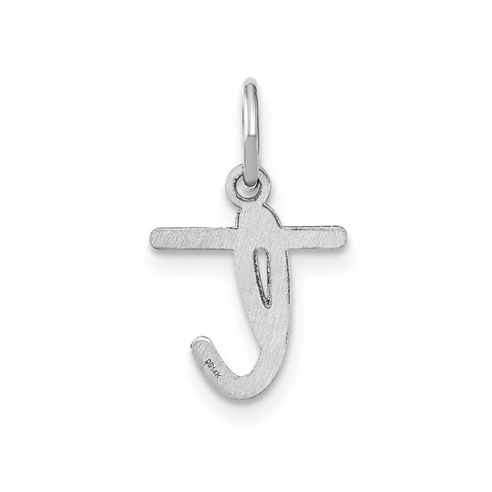 10KW Lower case Letter T Initial Charm