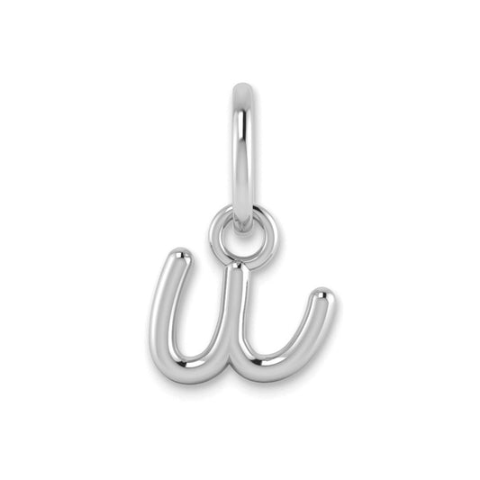 10KW Lower case Letter U Initial Charm