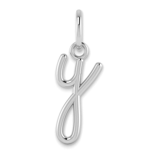 10KW Lower case Letter Y Initial Charm