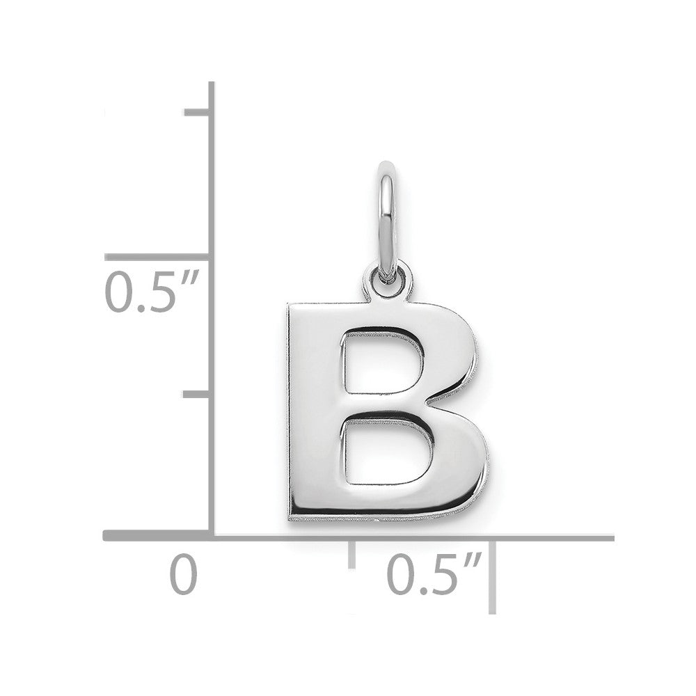 10kw Letter B Initial Pendant