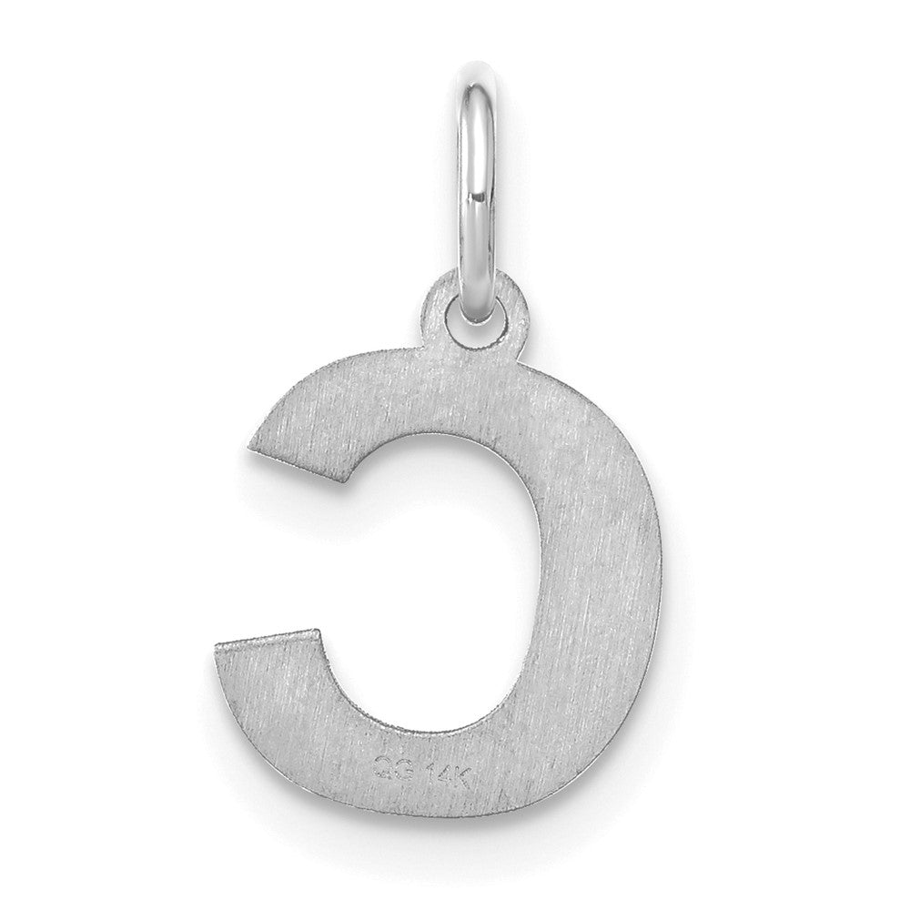 10kw Letter C Initial Pendant