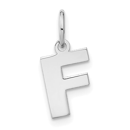 10kw Letter F Initial Pendant